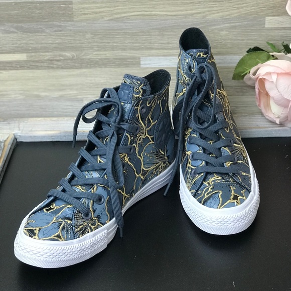 NWT Converse  Ctas || Black Sharkskin WMNS AUTHENT - Picture 3 of 8